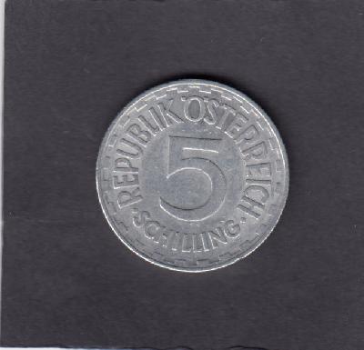 Beschrijving: 5 Shillings BIRD
